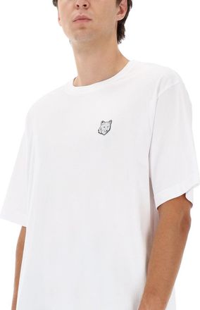 Maison Kitsun&eacute; Fox Patch T-Shirt - White