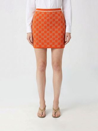 Gucci Gonna a tubino in cotone GG Supreme Gucci