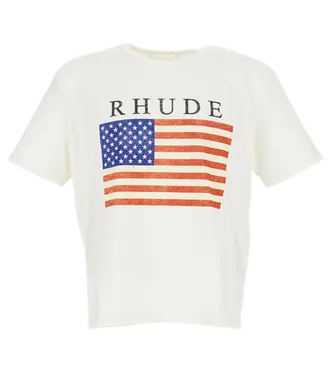 Rhude Off White Regular T-Shirt