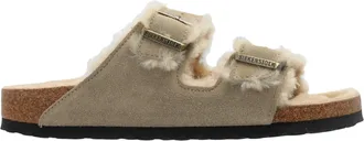 Birkenstock Arizona Taupe Suede Sandals