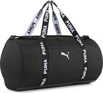 Puma Sporttasche PUMA AT ESS BARREL BAG, Damen, puma schwarz, unifarben, Taschen Sporttasche, f&uuml;r Fitness und Alltag, mit verstellbarem Schulterriemen