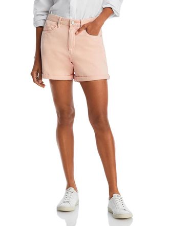 Blank NYC Blanknyc Cuffed Denim Shorts Pink Size 25