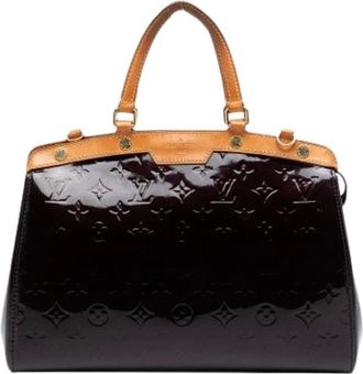 Louis Vuitton Pre-owned Handbags, female, Purple, Size: ONE SIZE Pre-owned The Brea MM
