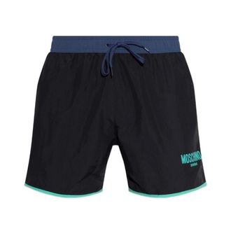 Moschino Heren, Badkleding, Zwart, Maat: S Nylon