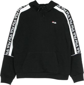 Fila Lichtgewicht capuchontrui in zwart/wit - Dames - Hoodies - Zwart - M - Hoodies & sweatvesten