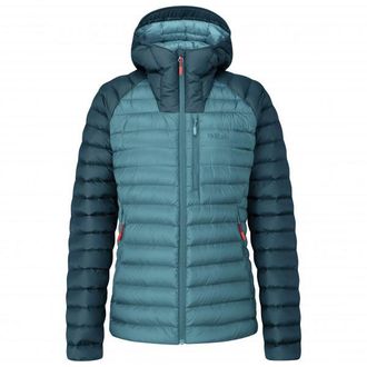 RAB Microlight Alpine Jacket Daunenjacke f&uuml;r Damen | t&uuml;rkis/blau