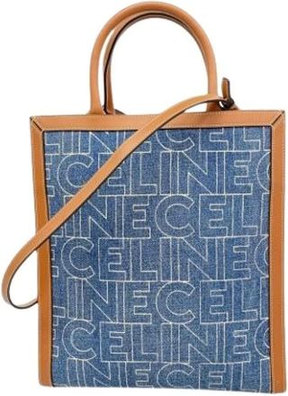 Celine Pre-owned Tote Bags, female, Blue, Size: ONE SIZE Pre-owned Tote bag
