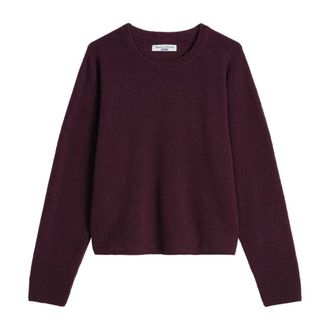 Marc O'Polo Truien & Vesten, Dames, Rood, XL, Ronde hals gebreid
