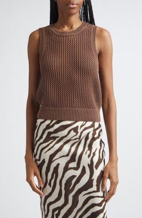 Toccin Izzy Knit Tank in Cocoa at Nordstrom, Size Medium