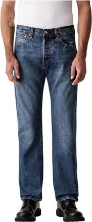 Levi's 501 Relaxed Jeans - Heren - Regular Fit Jeans - Blauw - W36 L32 - Katoen - Jeans