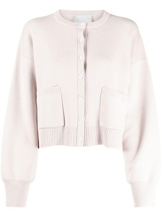 3.1 Phillip Lim oversized ribbed knit cardigan - Pink
