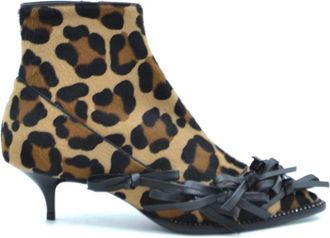 N&deg;21 Schoenen - Dames - Laarzen met Hak - Bruin - 39 EU - Schoenen