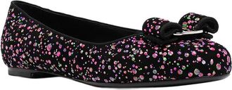 Ferragamo Varina Leather Ballet Flat