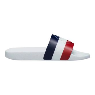 Moncler Tricolour Toe Strap Sandals - male - Moncler - Sliders - Multicolor - 6 UK - Shoes