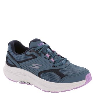 Skechers Womens Go Run Consistent 2.0 Advantage Sneaker, Blue Purple, 7.5 UK