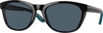 Costa 6S9108 Aleta Polarized 910806 Womens Sunglasses Black Size 54