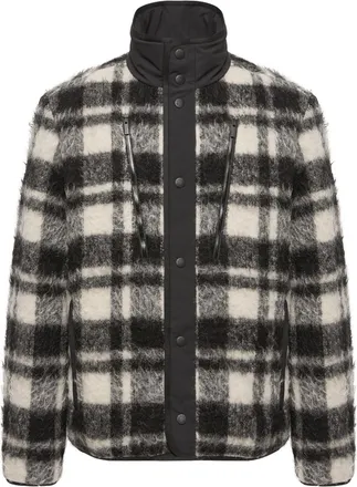 Moncler Moncler Scalorbi Mid-length Down Jacket, Men, Black, Size: 0