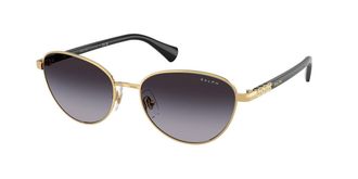Ralph Lauren RA4150 90048G Womens Sunglasses Gold Size 55