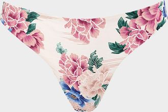 Agua Bendita Radical Sunrise Ilu Reversible Floral Bikini Bottoms