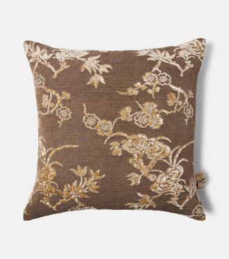 Lyria Cotognastro cotton and linen-blend cushion