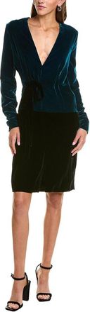 Tom Ford Velvet Silk-Blend Mini Dress