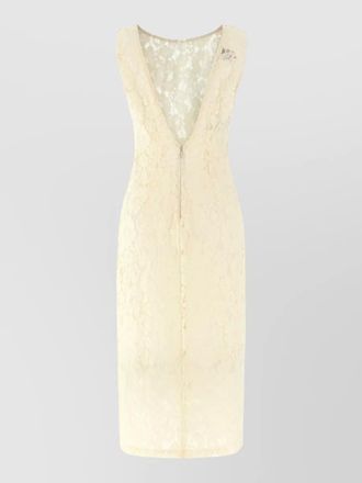 Pinko cotton midi dress