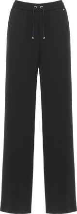 Herno Black Satin Pants