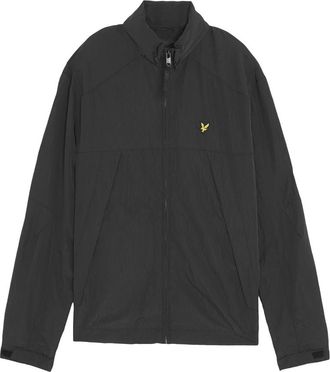 Lyle & Scott Jassen, Heren, Zwart, 2Xl, Mid Jassen Fold Away Hood Jacket