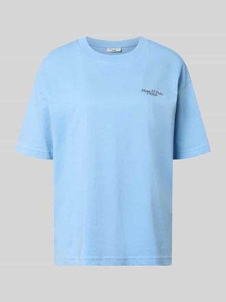 Marc O'Polo Denim Regular-Fit T-Shirt aus reiner Baumwolle in Hellblau, Gr&ouml;&szlig;e XL