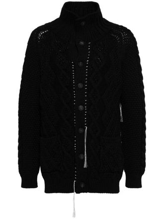 Incarnation Wollen vest - Zwart