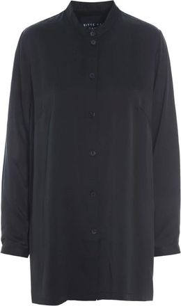 Bitte Kai Rand Mujer, Blusas y Camisas, Negro, Talla: S