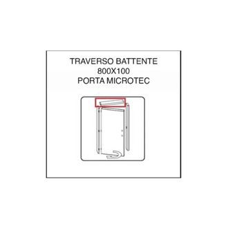 OEM R Traverso Battente X Porta Microtec Frassino/bianco 210x80