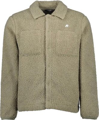 K-Way Cameron sherpa jack - Groen