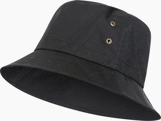 Trespass Unisex Adult Waxy Bucket Hat - Black - Size: L-XL