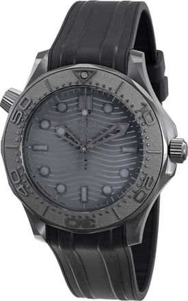 Omega Seamaster Automatic Black Ceramic Chronometer Mens Watch 210.92.44.20.01.003