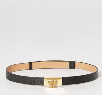 Elisabetta Franchi Cintura in pelle martellata Elisabetta Franchi