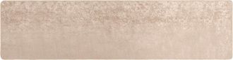 vidaXL Pasillo De Alfombra Marsa Beige 80 X 400 Cm Poli&eacute;ster Y Pvc Vidaxl