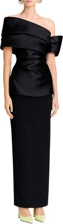 Solace London Dames, Jurken, Zwart, Maat: 4XS Satijn