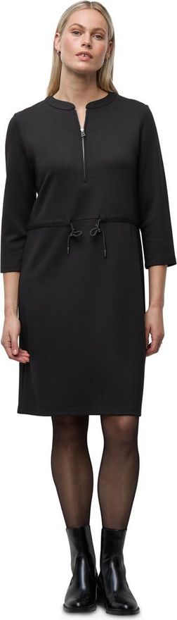 STREET ONE Jersey-Kleid Mit Taschen – Bequemes Midi-Kleid Mit Rundhals & Tunnelzug Für Den Sommer