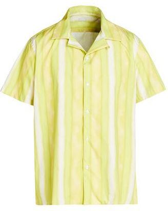 8 by YOOX PRINTED CAMP-COLLAR S/SLEEVE OVERSIZE SHIRT