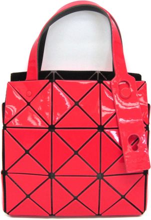 Issey Miyake Polyester Faux Leather Handbag (Pre-Owned)