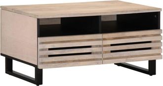 vidaXL Coffee Table 80x55x40 cm Solid Wood Mango Vidaxl