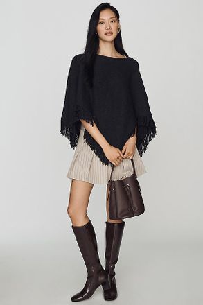 Melie Bianco Laguna Cinched Vegan Leather Bucket Bag