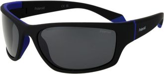 Polaroid Zwarte Plastic Zonnebril