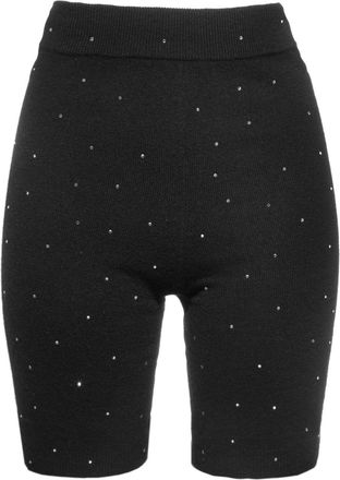 Cashmere in Love Milan biker shorts - women - RWS Wool/Cashmere - M - Black