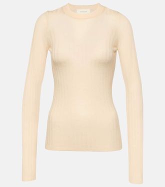 Sportmax Pullover Murena in lana trasparente