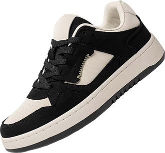 Generic Mens Fall and Winter Fashion Mens Sneakers Mens Hiking Sneakers Walking Mens Shoes Driving Shoes Men Loafer (Black, 6.5)