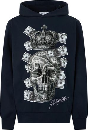 Philipp Plein Hombre, Sudaderas, Azul, Talla: XS