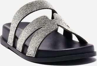 Bibi Lou Womens Mindy Flatform Sandals In Plata/silver