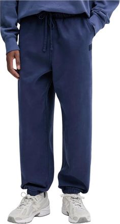Vans Premium LX Fleece Trainingsbroeken - Heren - Sweatpants - Blauw - S - Katoen - Broeken